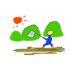 Dramatic KARATE sticker #4705200