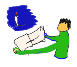 Dramatic KARATE sticker #4705201