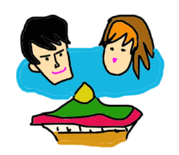 Dramatic KARATE sticker #4705211