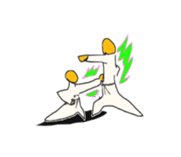Dramatic KARATE sticker #4705228