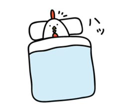 Chicken car Sticker by keimaru sticker #4706153