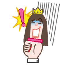 Thumb of princess sticker #4707153