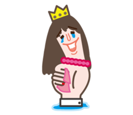 Thumb of princess sticker #4707154