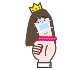 Thumb of princess sticker #4707155