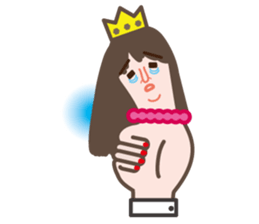 Thumb of princess sticker #4707158