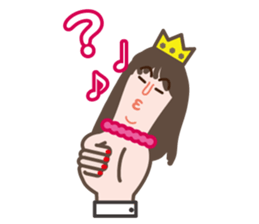 Thumb of princess sticker #4707163