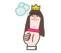 Thumb of princess sticker #4707171