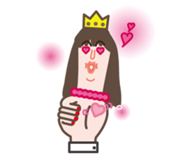 Thumb of princess sticker #4707175