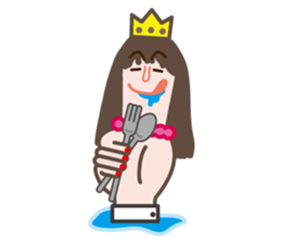 Thumb of princess sticker #4707176