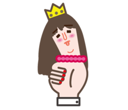 Thumb of princess sticker #4707180