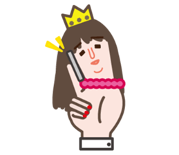 Thumb of princess sticker #4707181