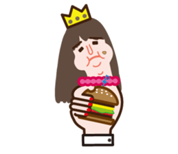 Thumb of princess sticker #4707182