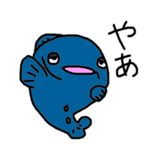 Bun-chan of fish sticker #4707272