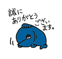 Bun-chan of fish sticker #4707273