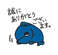 Bun-chan of fish sticker #4707273