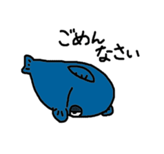 Bun-chan of fish sticker #4707276