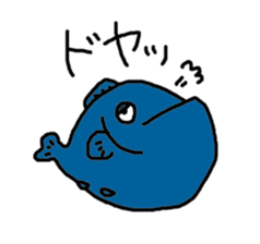 Bun-chan of fish sticker #4707279