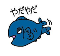 Bun-chan of fish sticker #4707280