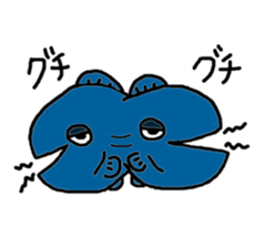 Bun-chan of fish sticker #4707281