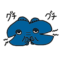 Bun-chan of fish sticker #4707281
