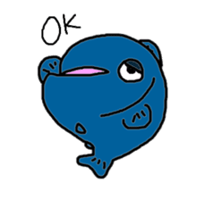 Bun-chan of fish sticker #4707283