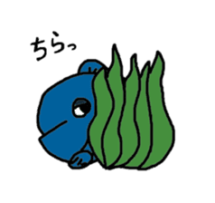 Bun-chan of fish sticker #4707285