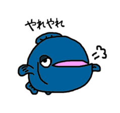 Bun-chan of fish sticker #4707287