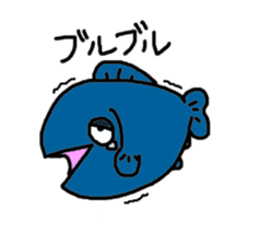 Bun-chan of fish sticker #4707290