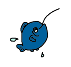 Bun-chan of fish sticker #4707296