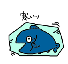 Bun-chan of fish sticker #4707301