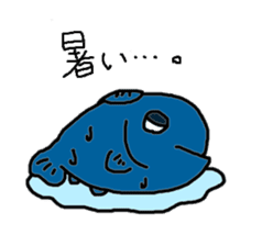 Bun-chan of fish sticker #4707302