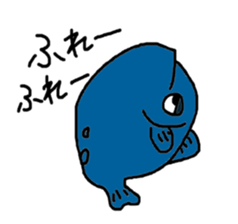Bun-chan of fish sticker #4707303