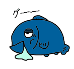 Bun-chan of fish sticker #4707307