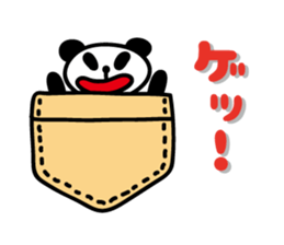 pocket panda sticker by keimaru sticker #4707398