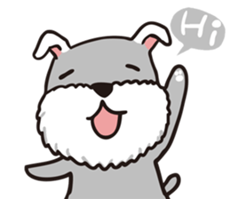 schnauzer's daily life sticker #4707472