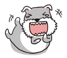 schnauzer's daily life sticker #4707477