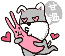 schnauzer's daily life sticker #4707480