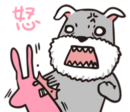 schnauzer's daily life sticker #4707488