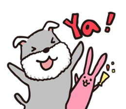 schnauzer's daily life sticker #4707492