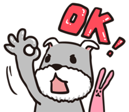 schnauzer's daily life sticker #4707504