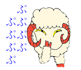 Emotion of Sheep sticker #4708143