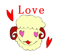 Emotion of Sheep sticker #4708146
