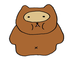 Tanu-P & Usami (raccoon dog & rabbit) sticker #4708403