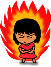 Cool girl sticker #4708554