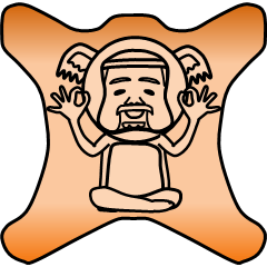 animal series of Mr sato old man