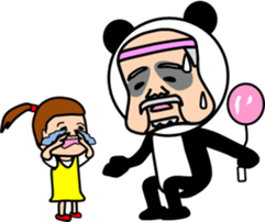 animal series of Mr sato old man sticker #4709126