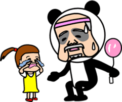 animal series of Mr sato old man sticker #4709126