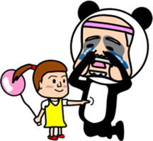 animal series of Mr sato old man sticker #4709127