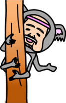 animal series of Mr sato old man sticker #4709128