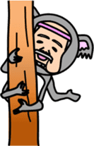 animal series of Mr sato old man sticker #4709128